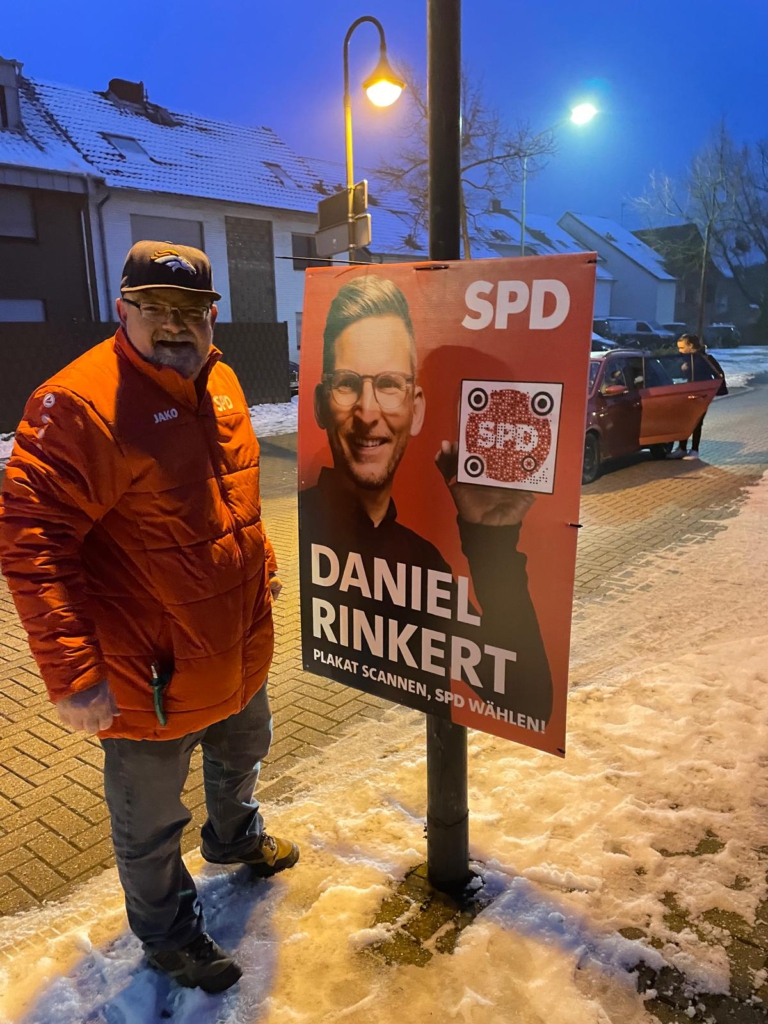 Plakatierung BTW 2025 Ralph-Erich Hildebrandt